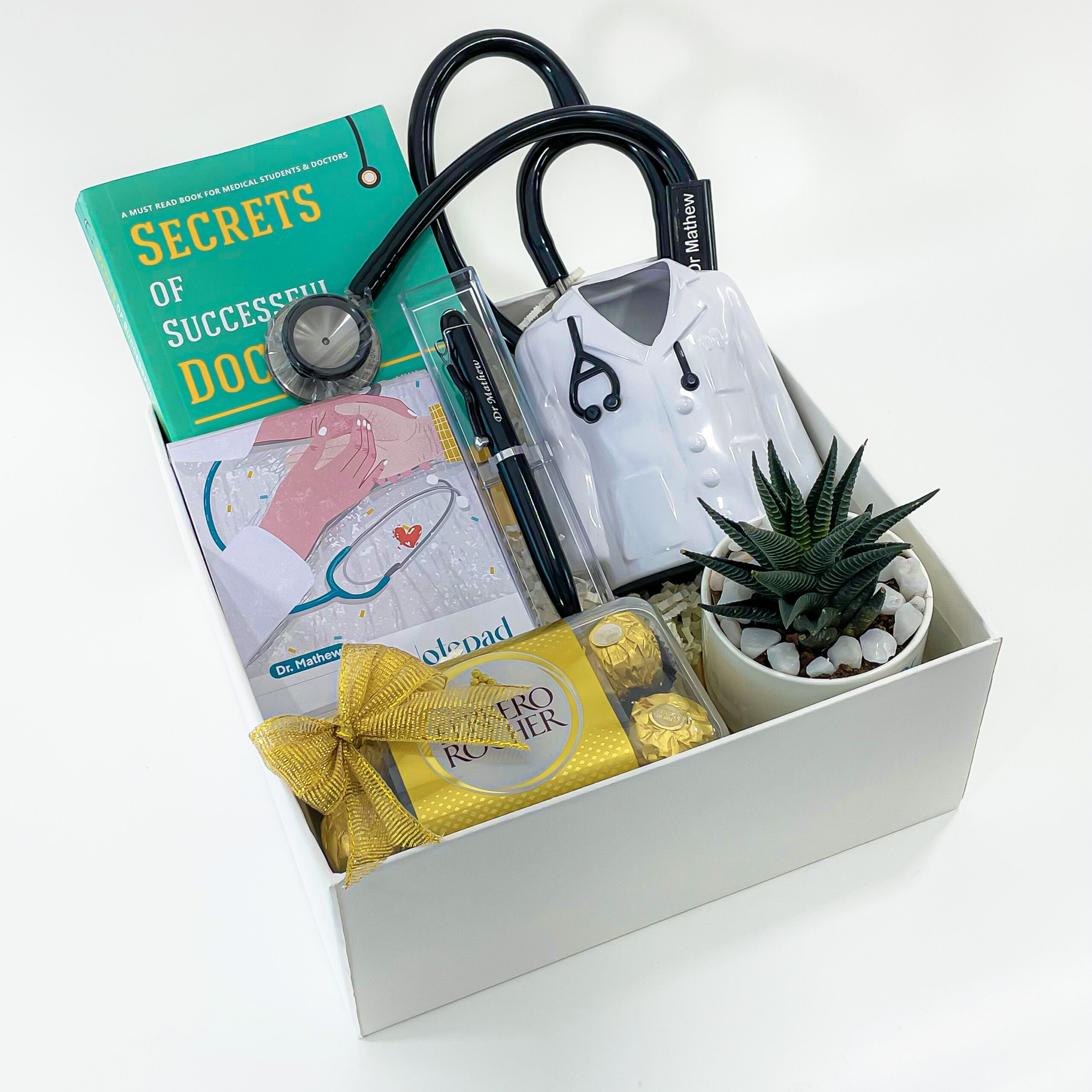 Doctor Day Basket Box of Gourmet Treats