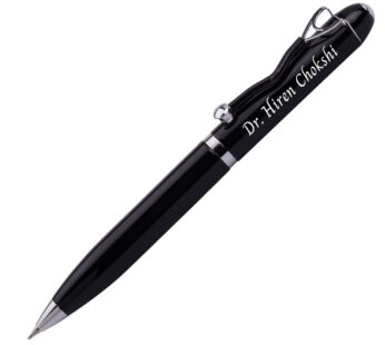Doctor Premium Black Pen with Name Engraving