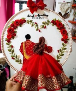 customized embroidery hoop