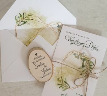 Attractive return gift card for wedding with messages (H 6 cm x W 4 cm) x 50 Pcs