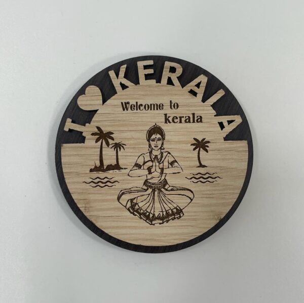 kerala wooden badge