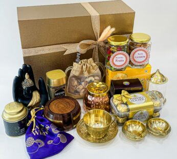 Sweet Surprises for Your Loved Ones with Mixed dry fruit, Chocolate coin with Pottil , Nescafe gold and More