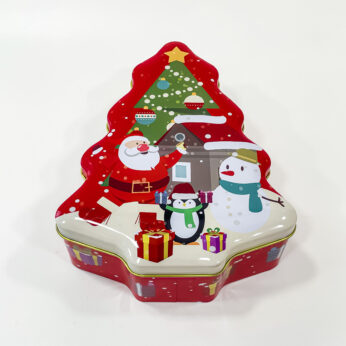 Twinkling Christmas tree shape box for your Christmas presents
