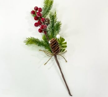 Pick our Christmas red berry stems for decorations and gifting (2 nos)