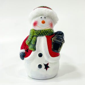 Ceramic Snowman for Christmas