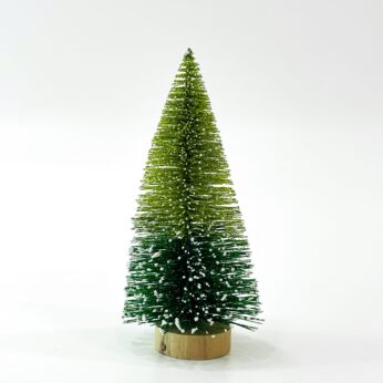Season of joy: Small green christmas tree for your holiday decorations