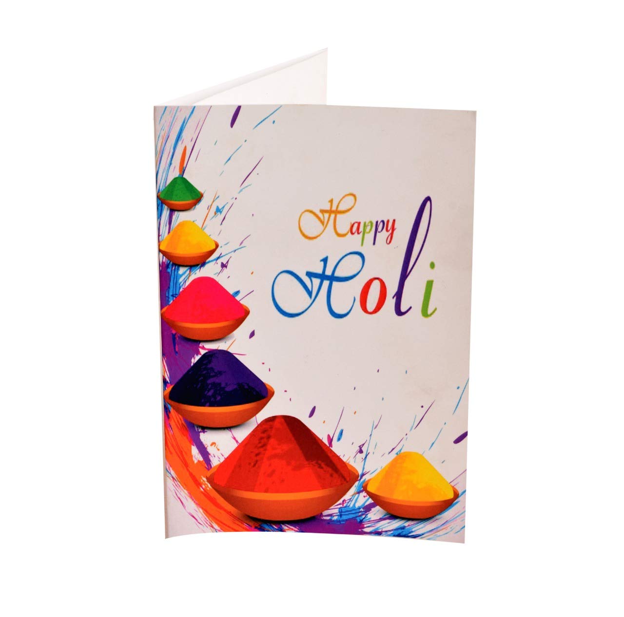 Holi greeting card