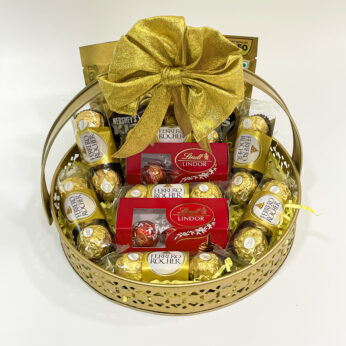 Delightful Chocolate Gift Boxes With Ferrero Rocher, Hershey’s Kisses, Lindt Swiss Milk