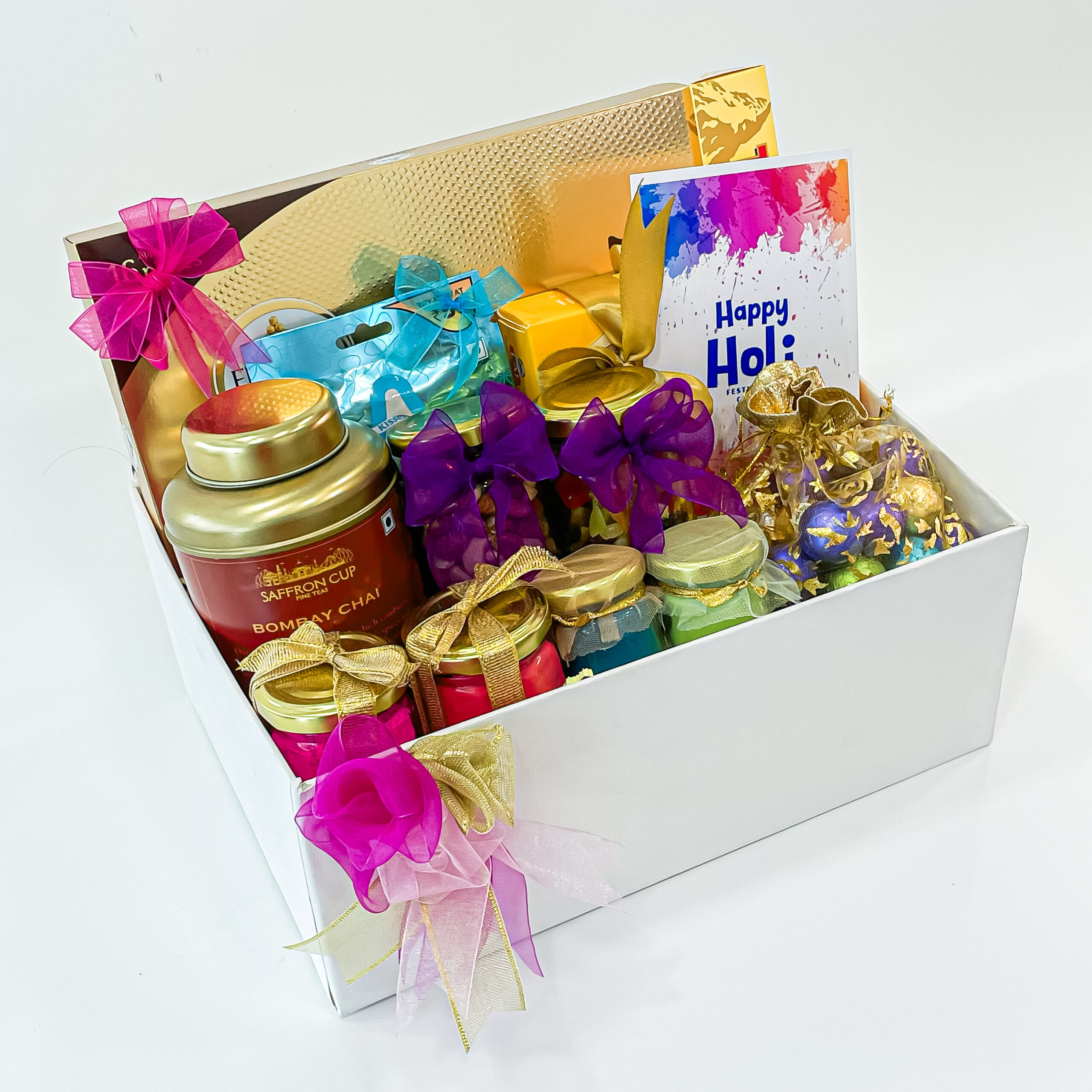 MANGLAM holi gift pack, Color : Red, Yellow, Pink, Green at Rs 200 / Box in  Hathras