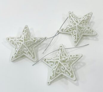 Enchanting Small christmas tree star for Festive decorations (3 nos)