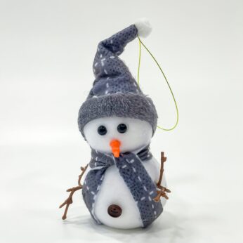 Enchanting Decoration Snowman Plush Doll for captivating Christmas Tree