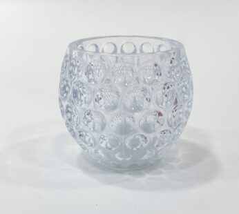 Feel the glimmering beauty of a flameless LED candle bowl for Christmas eve