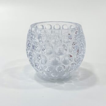 Feel the glimmering beauty of a flameless LED candle bowl for Christmas eve