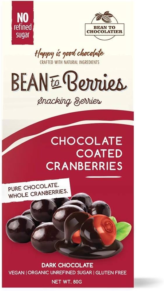 Bean to berries snacking berries 80 g