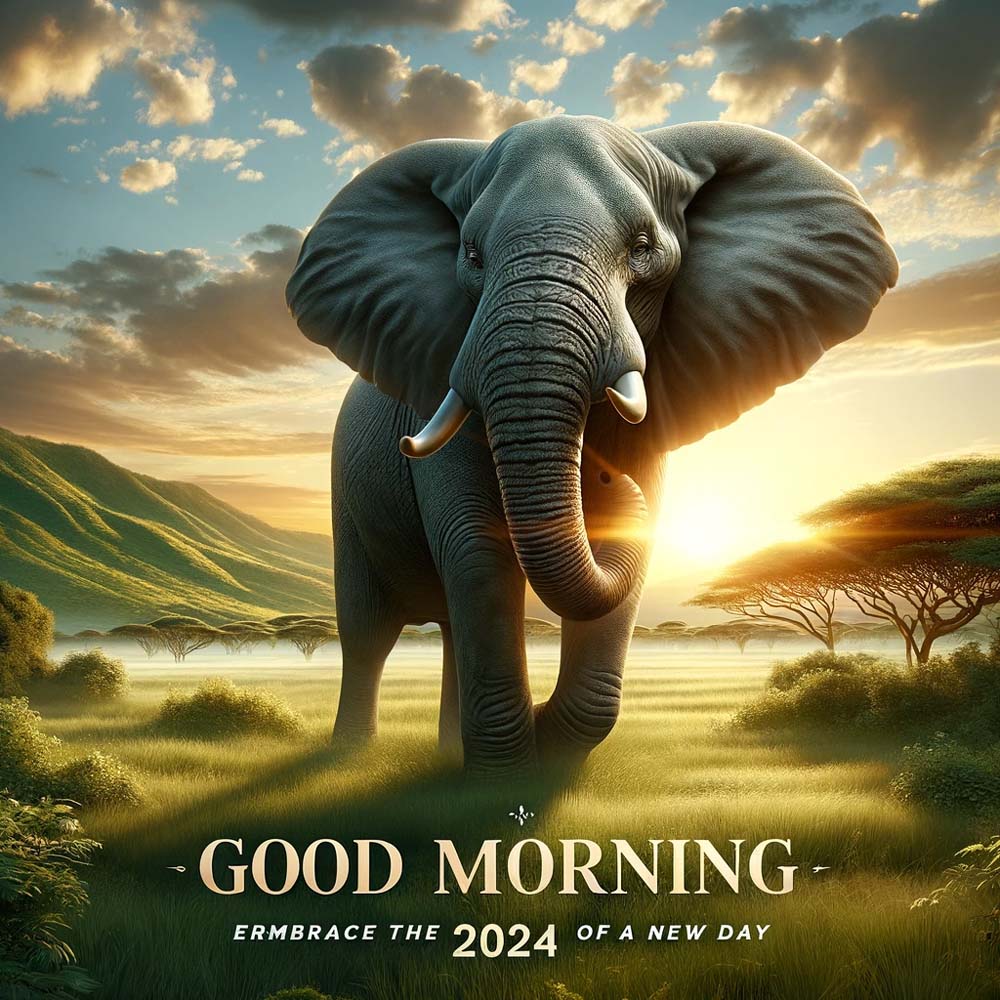 Good Morning Elephant