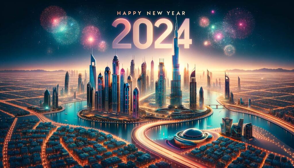 Happy new year Dubai