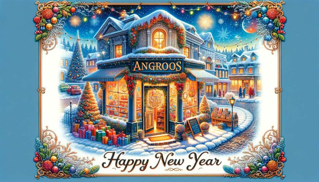 Happy new year gift shop angroos