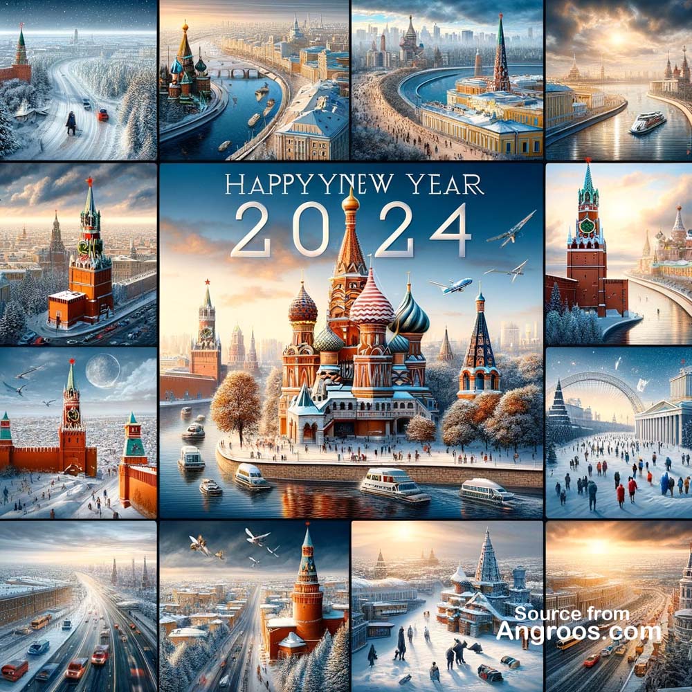 New Year Wishes Moscow