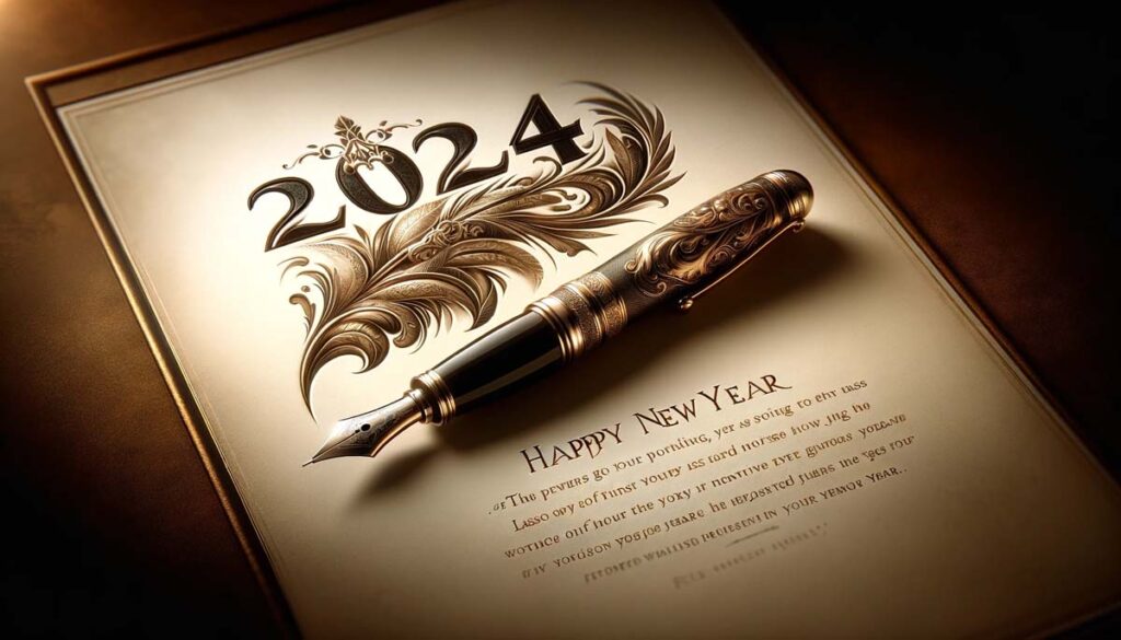 happy new Year Pen