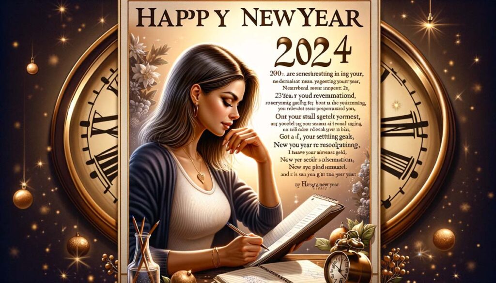happy new Year resolution 2024