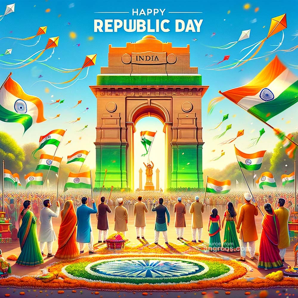 Beautiful Republic Day Drawing With Oil Pastel. | Beautiful Republic Day  Drawing With Oil Pastel. Watch here👇for more step by step details.  https://youtu.be/JrRKaXKClkE | By Rang CanvasFacebook