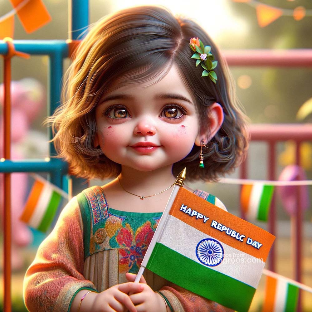 Happy Republic Day greetings for childrens