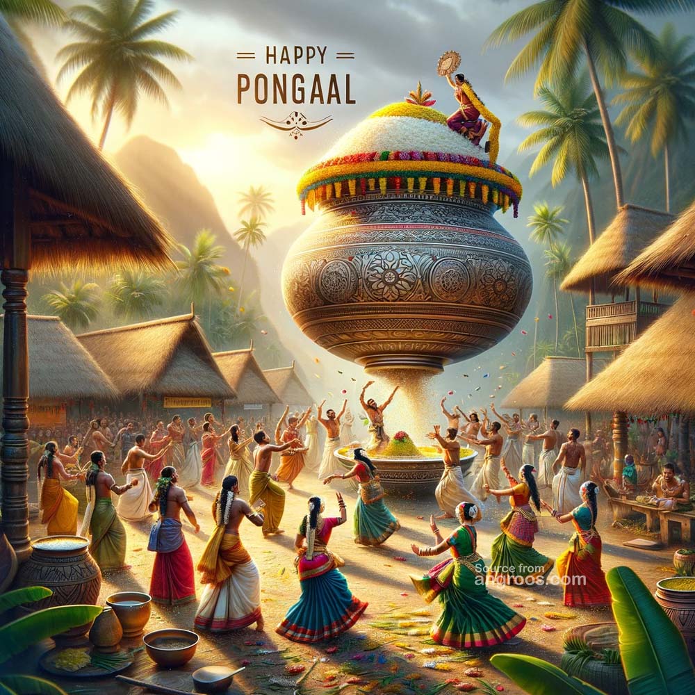 Pongal festival wishes in Tamil Nadu