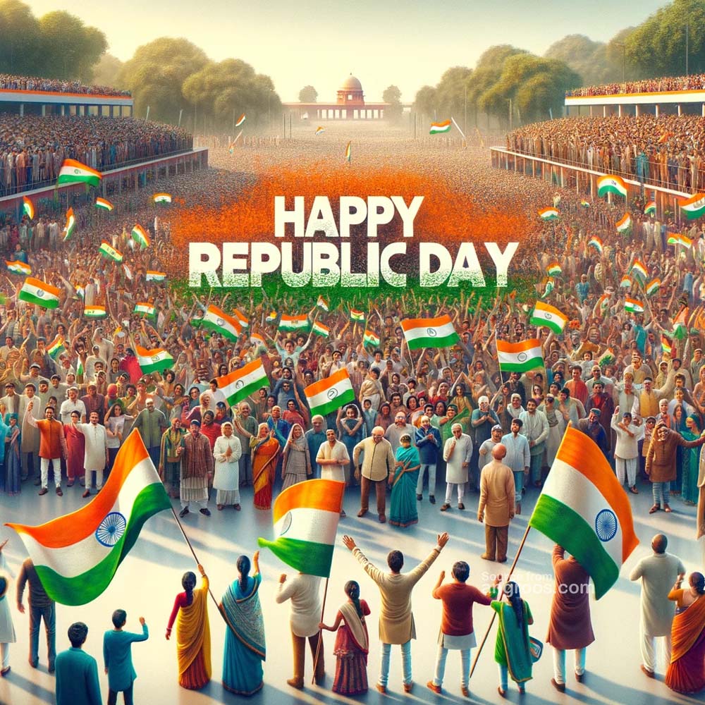 Happy Republic Day greetings to People
