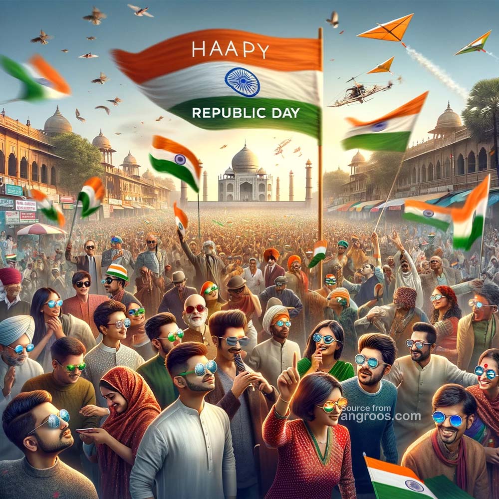 Republic Day Image with Diversity
