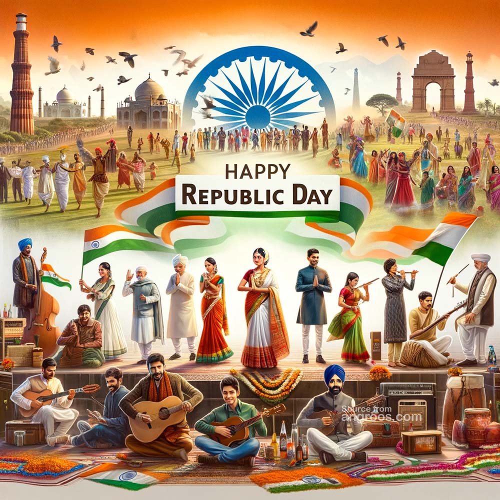 Republic Day greetings with pride