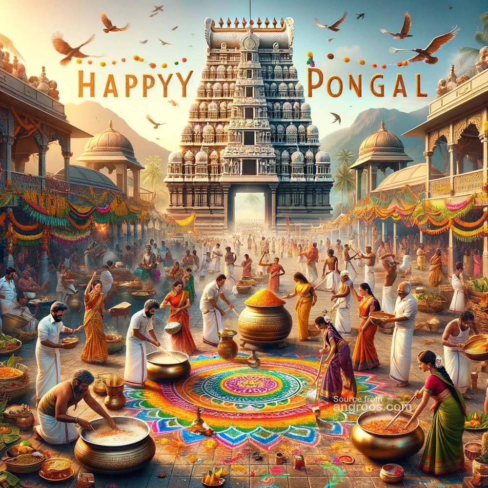 Pongal celebration in India