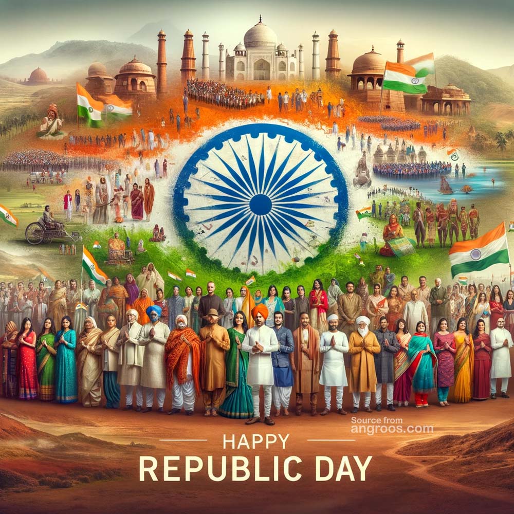 Republic Day wishes to great nation