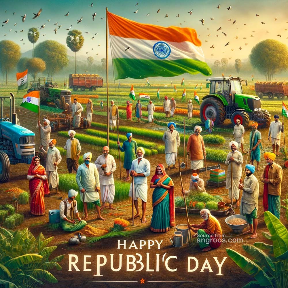 Republic Day wishes for farmers