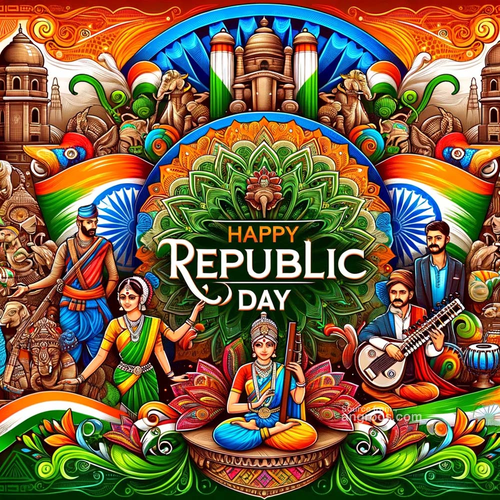 Republic Day images with diversity