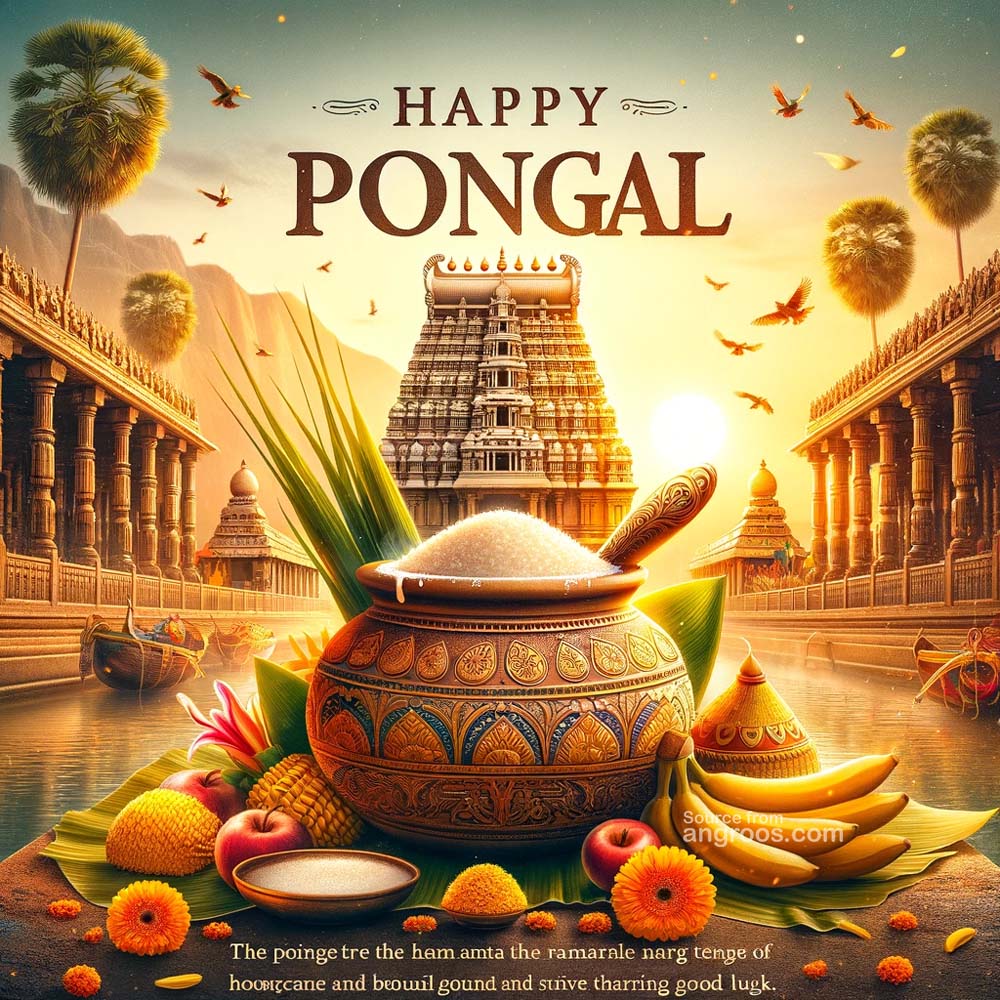 Festive Pongal Wishes cards