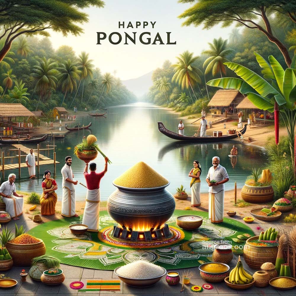 Pongal Harvest festival wishes