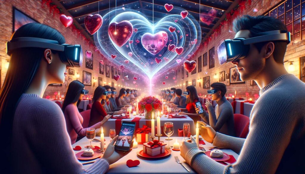 Augmented Reality AR experiences for Valentine's Day