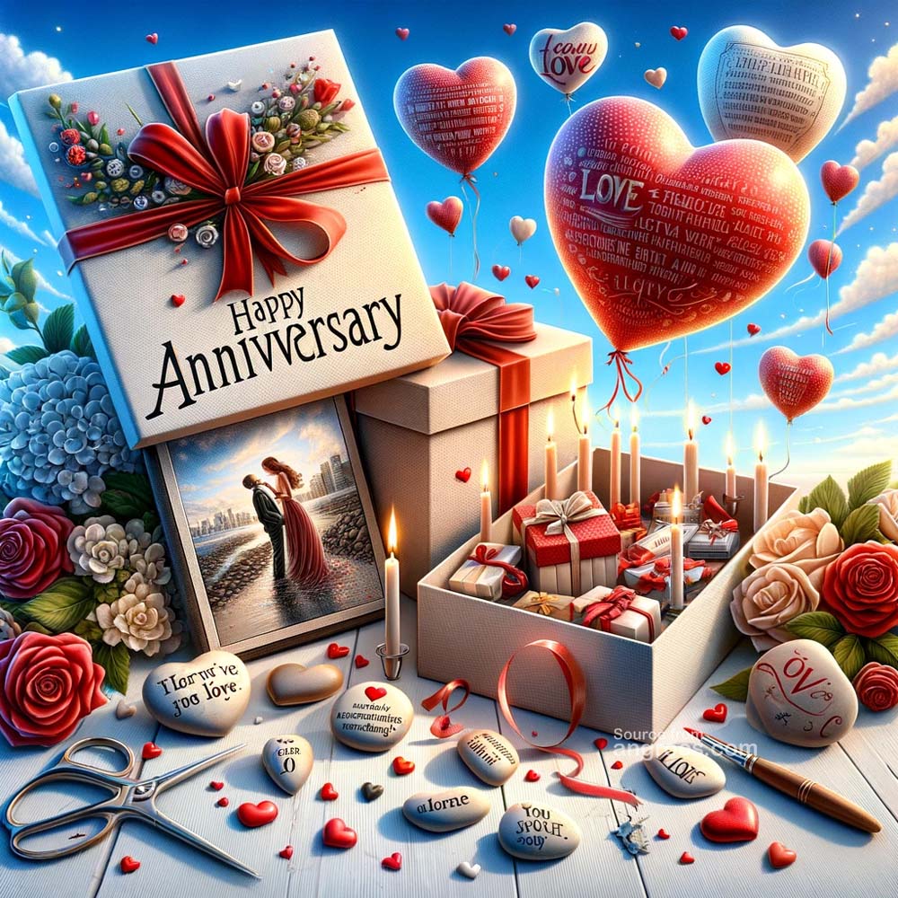 Happy Wedding Marriage Anniversary Greeting Card for Wife, Husband Musical  Recordable Customized at best price in New Delhi