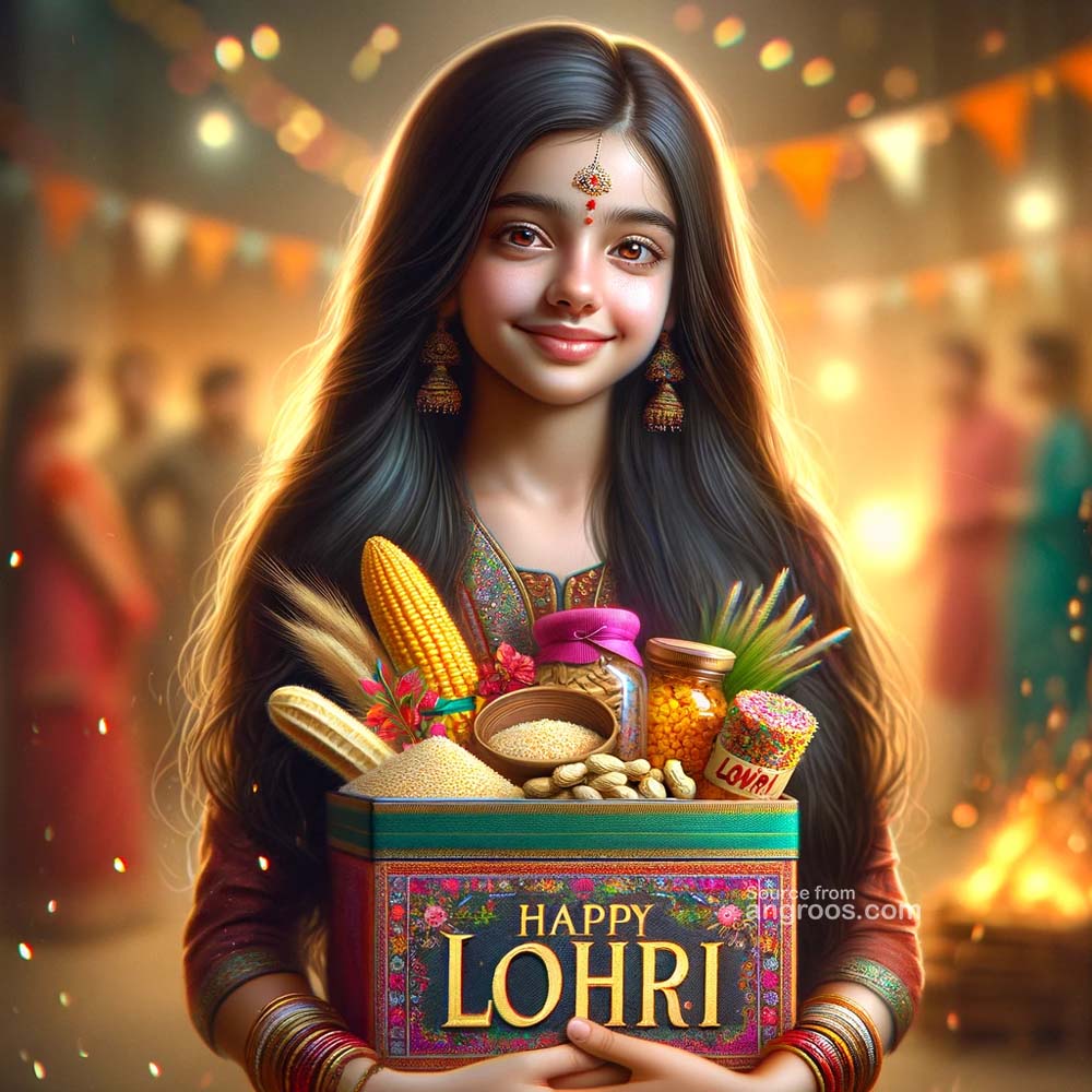 Lohri wishes for little sister