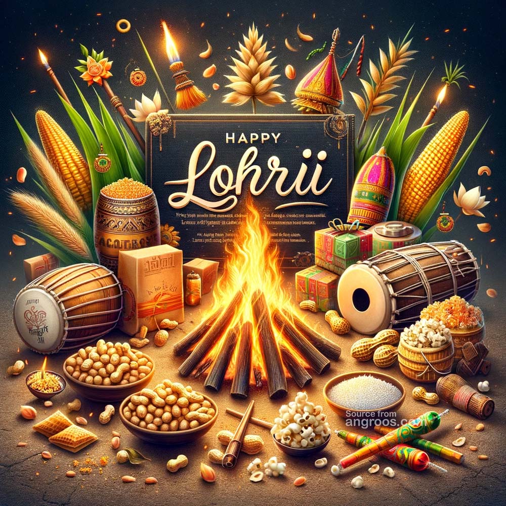 Bonfire rituals on Lohri