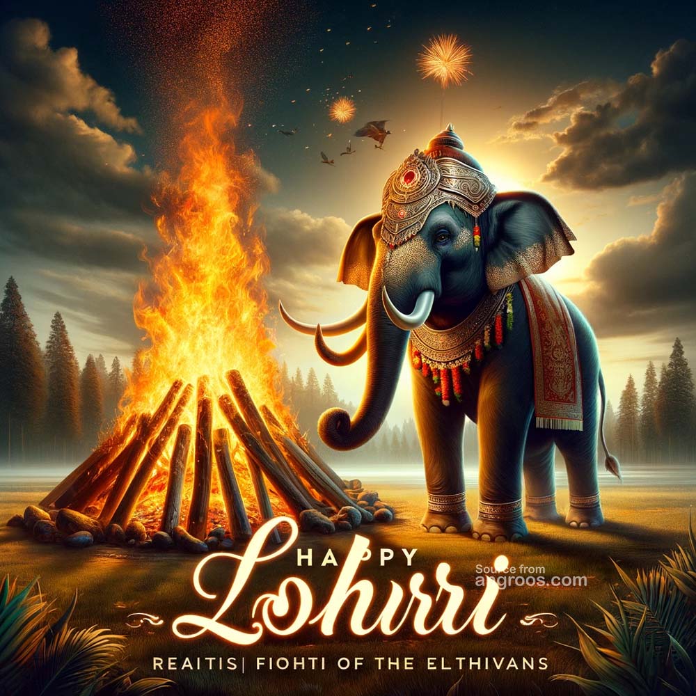 Lohri elephant