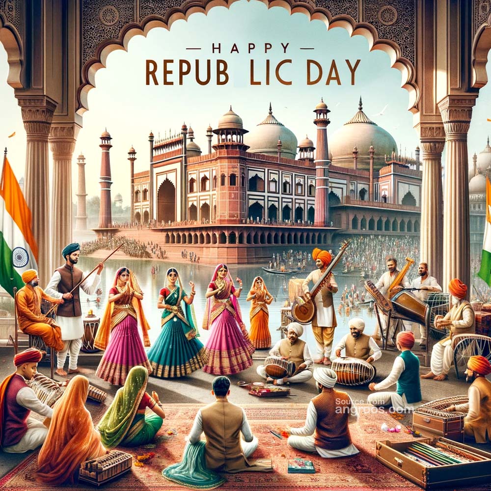 Indian culture on Republic Day wishes