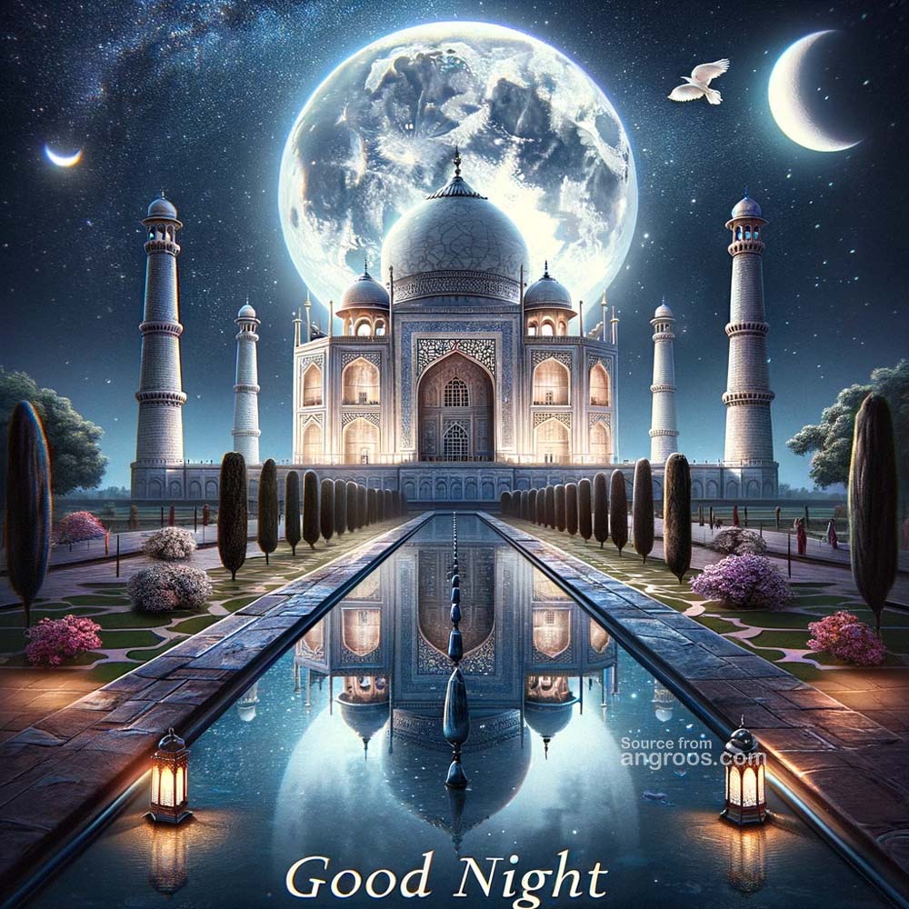 Good night -The iconic TajMahal