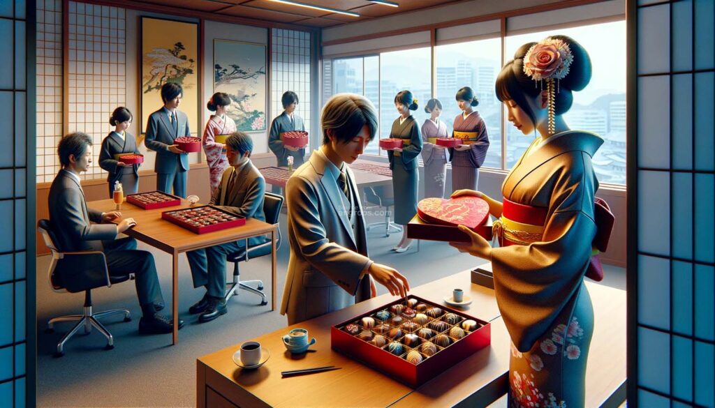 Japanese Valentine’s Day Unique traditions like giri-choco