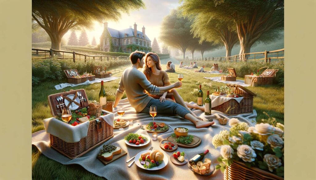 Picnics Outdoor romantic meals