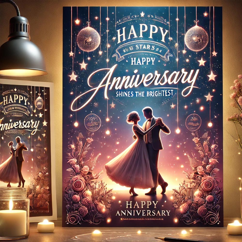 realistic and unique anniversary greeting card 1 India's Favourite Online Gift Shop