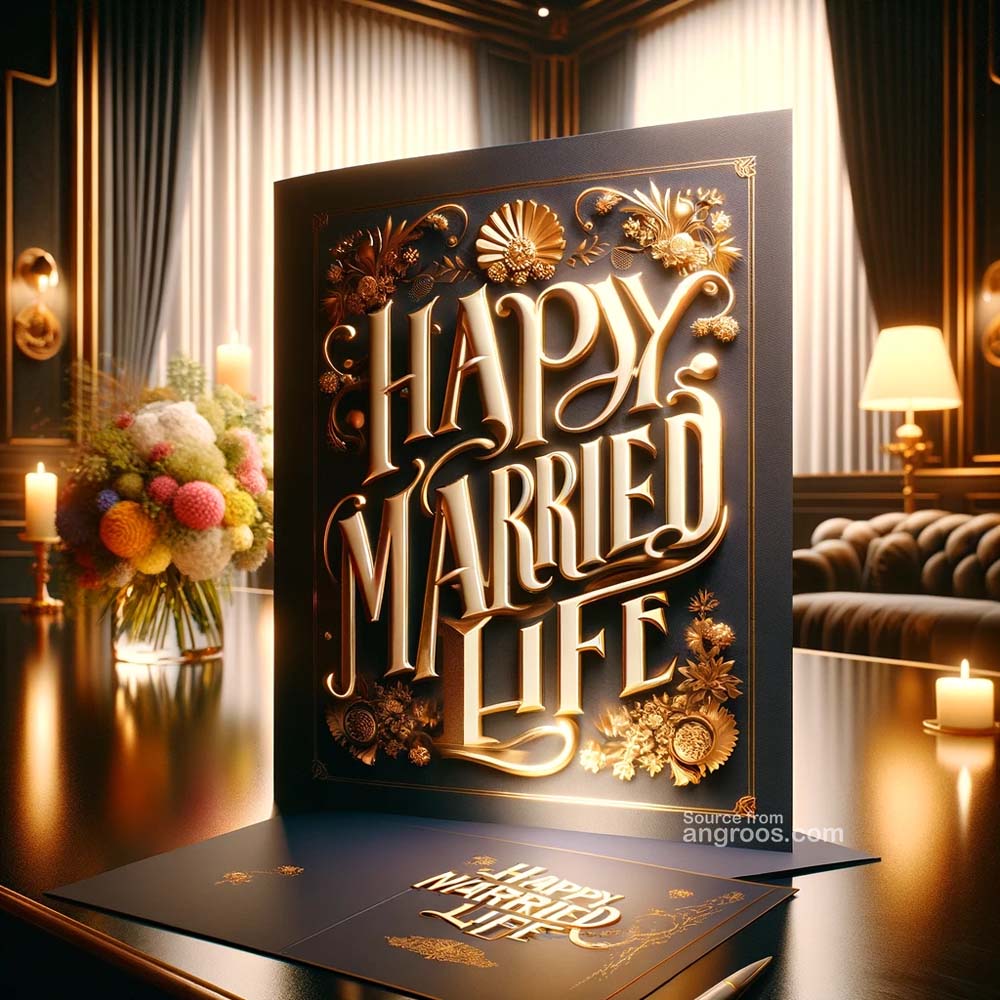 Happy Marrried Life Wishes
