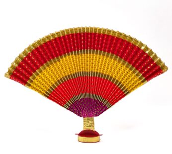 Multi Color ThiruUdayada with Stand (Orange, Golden, Yellow, Pink, Blue): Height-14 Inches