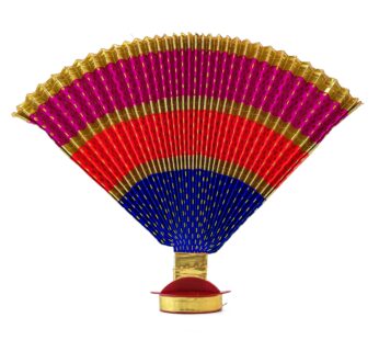 Multi-color ThiruUdayada with Stand (Blue, Golden, Orange, Pink) 12-inch Height