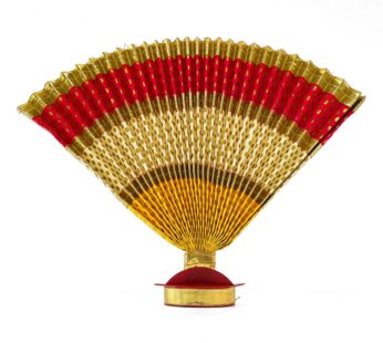 Traditional Red/Gold Thiru Udayada (12-Inch Height)